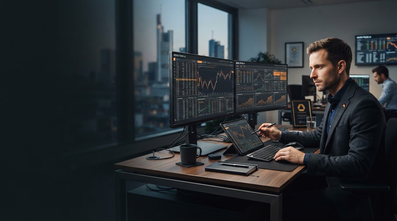 Neura Trade Ai real-time trading dashboard displaying market data across hundreds of pairs